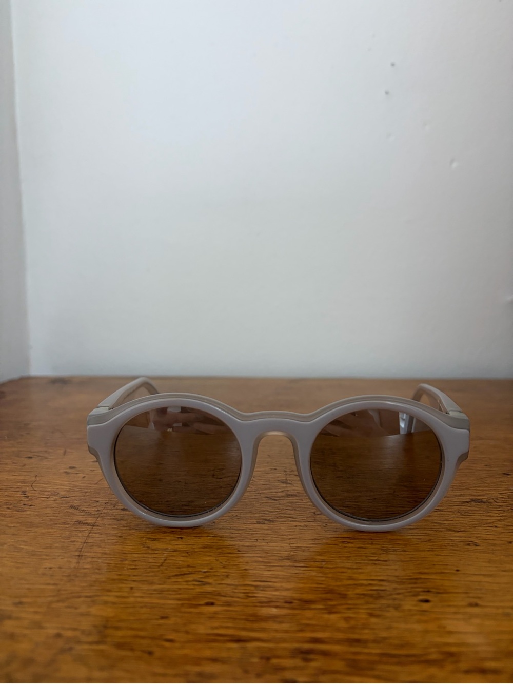 Maison Martin Margiela Round Sunglasses in Light Gray